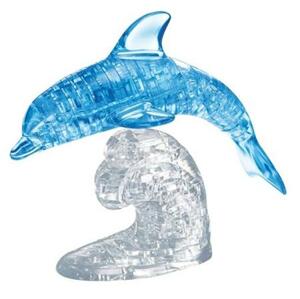 HCM KINZEL 3D Crystal puzzle Skákající delfín 95 dílků; 3332