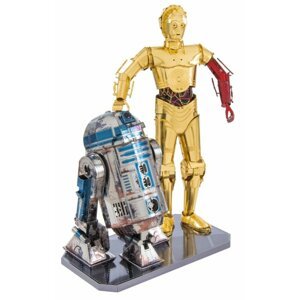 METAL EARTH 3D puzzle Star Wars: R2D2 a C-3PO (deluxe set); 118353