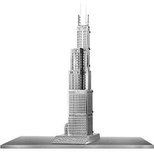 METAL EARTH 3D puzzle Sears Tower (Willis Tower) (ICONX); 110414