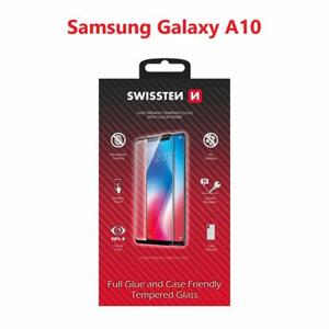 Swissten sklo  full glue, color frame, case friendly  Samsung A105 Galaxy A10 černé; 54501725