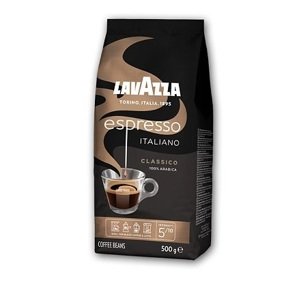 Lavazza Espresso Italiano Classico (Caffé Espresso) - zrnková, 500 g; KAVA
