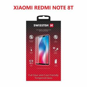 Swissten sklo full glue, color frame, case friendly Xiaomi Redmi Note 8T černé; 54501765