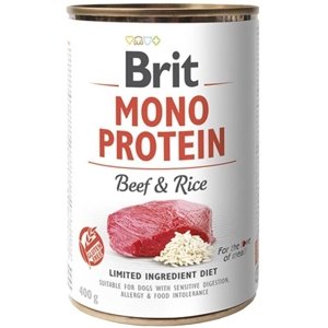 Brit Dog Mono Protein Beef & Brown Rice 400g; 95464