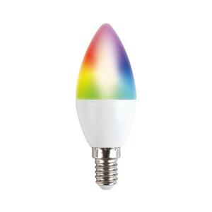 Solight LED SMART WIFI žárovka, svíčka, 5W, E14, RGB, 400lm; WZ431