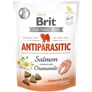 Brit Care Dog Functional Snack Antiparasit Salmon 150g; 103140