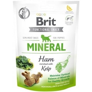 Brit Care Dog Functional Snack Mineral Ham Puppies150g; 103137