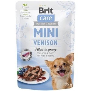 Brit Care Dog Mini Venison fillets in gravy 85g; 110623