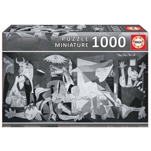 EDUCA Miniaturní puzzle Guernica, Pablo Picasso 1000 dílků; 14