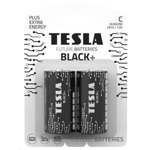 Tesla BLACK+ alkalická baterie C (LR14, malý monočlánek, blister) 2 ks; C BLACK+