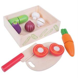 Bigjigs Toys Krájecí zeleniny v krabičce; BJ473