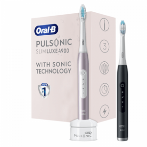 Oral-B Pulsonic Slim Luxe 4900 DUO Rose Gold/Matte Black; 4210201396383