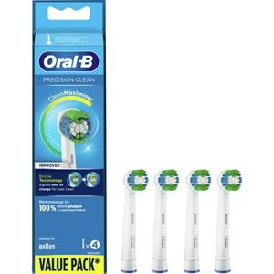 Oral-B EB 20-4 Precision clean náhradní hlavice s Technologií CleanMaximiser, 4 ks; 4210201360742