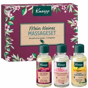 Kneipp masážní olej Mandlové květy 20 ml + masážní olej Divoká růže 20 ml + masážní olej Ylang-ylang 20 ml dárková sada; 8956062