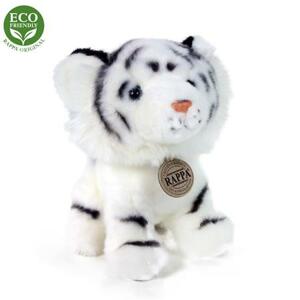 Rappa Plyšový tygr bílý sedící 18 cm ECO-FRIENDLY; 847941