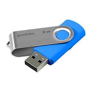 GoodRam memory USB UTS2 8GB USB 2.0 Blue; UTS2-0080B0R11