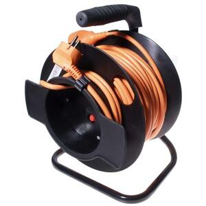 PremiumCord Prodlužovací kabel 230V 25m buben, průřez vodiče 3x1,5mm2; ppb-02-25