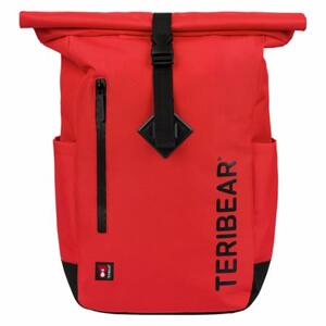 BAAGL Zavinovací batoh TERIBEAR červený; A-8891