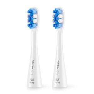 Niceboy ION Sonic toothbrush heads 2 pcs Hard white; sonic-hard-white
