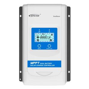 Epever DR1206-DDS solární MPPT regulátor 12/24 V, DuoRacer 10A, vstup 60V; DR1206-DDS
