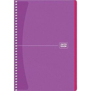 SHKOLYARYK Spirálový sešit "Notebook", mix, A5, čtverečkovaný, 80 listů; SB80948K