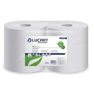 Lucart Toaletní papír, 2vrstvý, v roli, průměr 28 cm, bílý; UBC16