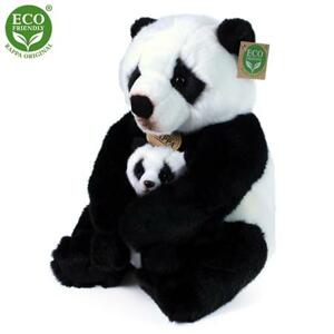 Rappa Plyšová panda s mládětem 27 cm ECO-FRIENDLY; 991521
