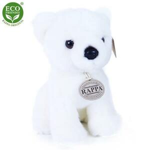 Rappa Plyšový medvěd bílý 18 cm ECO-FRIENDLY; 848054