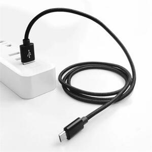 Crono kabel USB 2.0/  USB A samec - microUSB samec, 1,0m, černý premium; F85BL