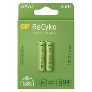 GP Nabíjecí baterie ReCyko 1000 AAA (HR03); B2111