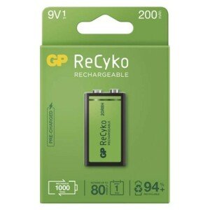 GP Nabíjecí baterie ReCyko 200 (9V); B2152