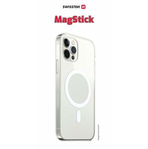 Swissten pouzdro clear jelly magstick iPhone XS MAX transparentní; 33001715