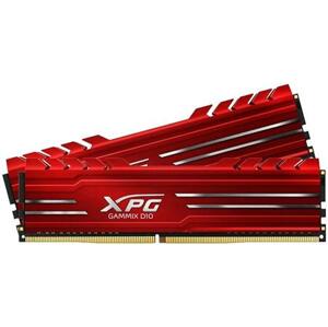 ADATA XPG D10 DDR4 16GB 3200MHz CL16 2x8GB Red; AX4U320038G16A-DR10