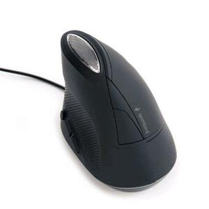 Myš GEMBIRD MUS-ERGO-03, ergonomická, černá, USB; MUS-ERGO-03