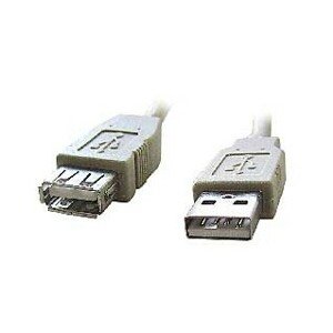 GEMBIRD Kabel prodlužovací USB 2.0,  A-A, HQ Black, zlacené kontakty, 3m; CCP-USB2-AMAF-10