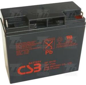 akumulátor CSB GP12170 (12V/17Ah); UPSCSB009